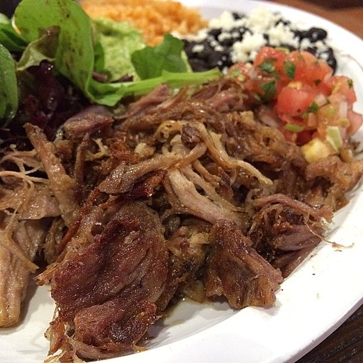 The image of the dish is named Mexican Carnitas